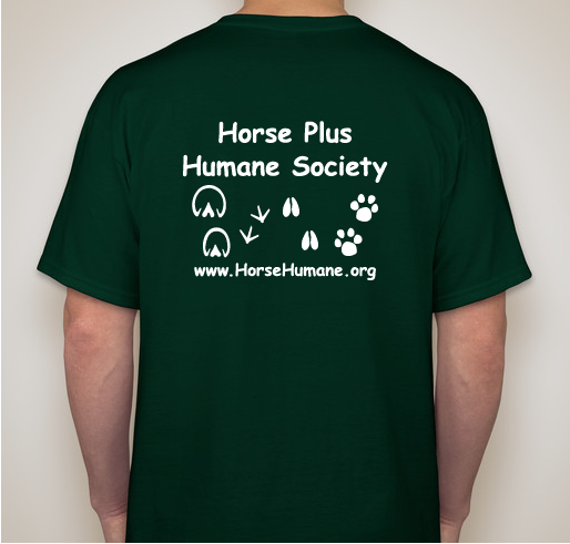 Buy a Shirt - Save Horses Fundraiser - unisex shirt design - back