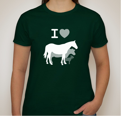 Buy a Shirt - Save Horses Fundraiser - unisex shirt design - front