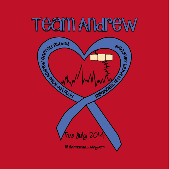 Team Andrew- HLHS awareness shirt design - zoomed