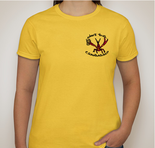 Who's Your Crawdaddy? Fundraiser - unisex shirt design - front