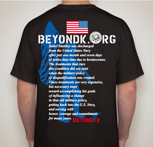 Beyond K Medical Fundraiser Fundraiser - unisex shirt design - back