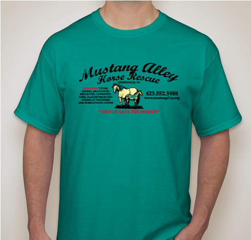 Mustang Alley Horse Rescue, Inc Fundraiser Fundraiser - unisex shirt design - front