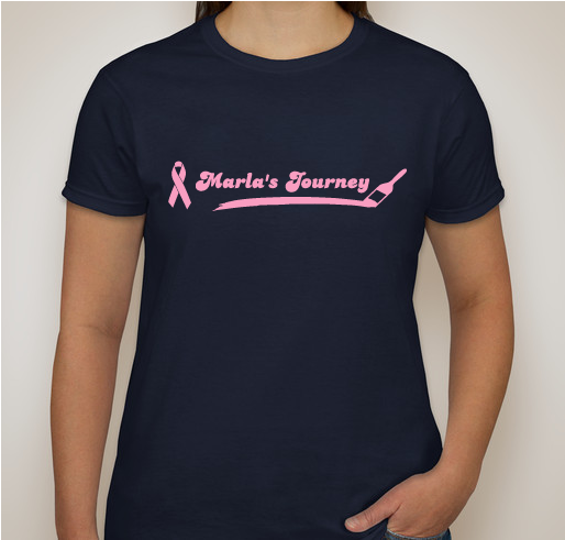 Marla Jayne's Journey Fundraiser - unisex shirt design - front