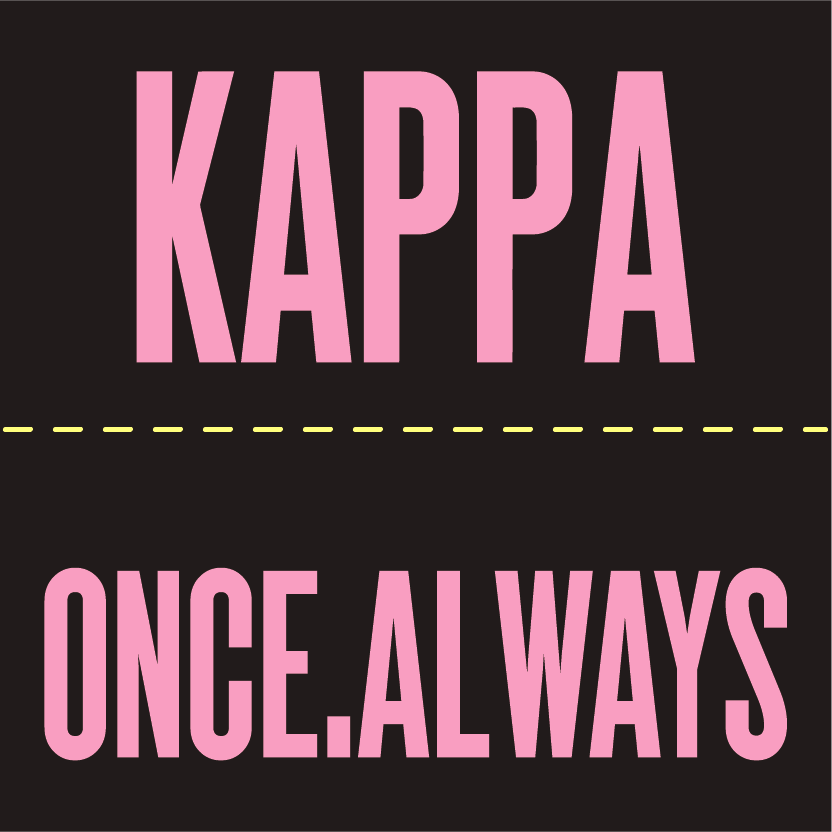 Kappa Gamma Chi Beyonce - Making Strides for Breast Cancer Fundraiser shirt design - zoomed