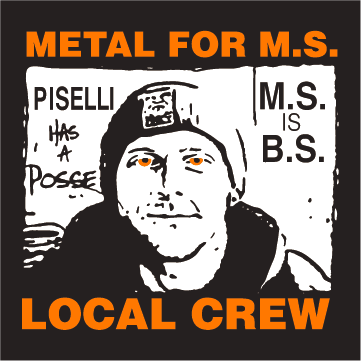 4th annual Metal for M.S. show shirt design - zoomed