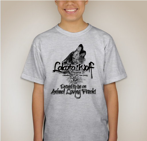 Lakota Wolf T-Shirt Fundraiser #3 Fundraiser - unisex shirt design - back