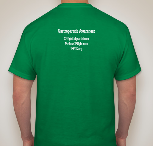 Gastroparesis Fundraiser May 2014 Fundraiser - unisex shirt design - back
