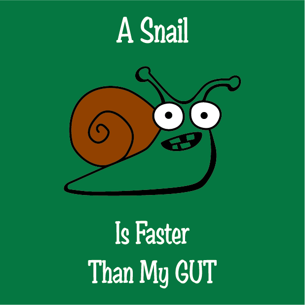 Gastroparesis Fundraiser May 2014 shirt design - zoomed