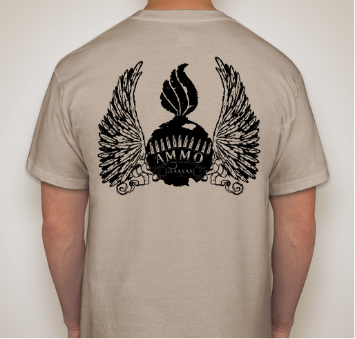 Ammo Gear Fundraiser - unisex shirt design - back