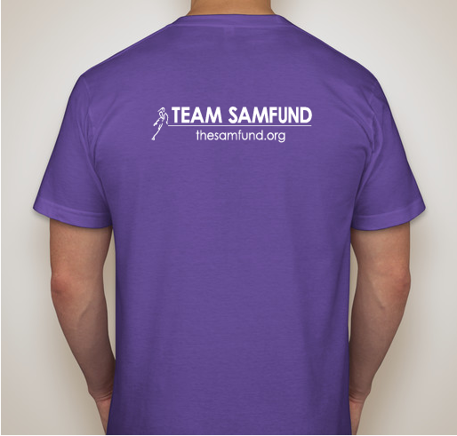 Team SAMFund Kickoff! Fundraiser - unisex shirt design - back