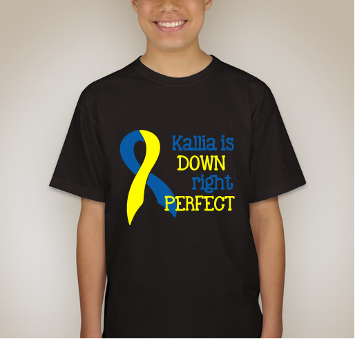 Team Kallia Fundraiser - unisex shirt design - back