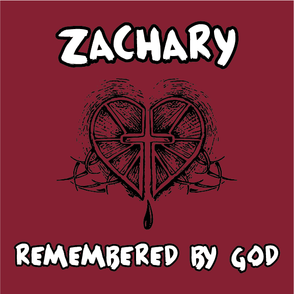 Remembered by God shirt design - zoomed