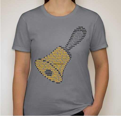 Tintabulations Tour Fund Fundraiser - unisex shirt design - front
