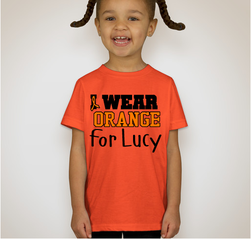 TEAM LUCY!!! Fundraiser - unisex shirt design - front