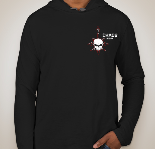 CHAOS Battery Gear Sale Fundraiser - unisex shirt design - front