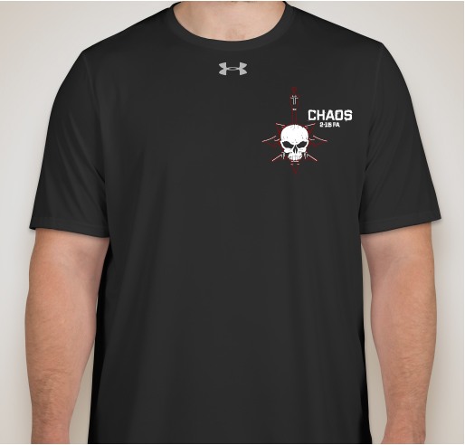 CHAOS Battery Gear Sale Fundraiser - unisex shirt design - front