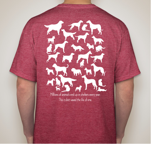 Southern Pines 100k Challenge Save-A-Life T-Shirt Fundraiser - unisex shirt design - back