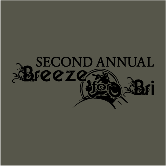 2nd Annual Breeze for Bri shirt design - zoomed