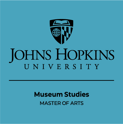 JHU MA Museum Studies Shirts and more for scholarship shirt design - zoomed