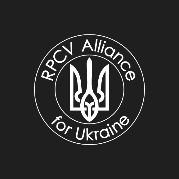 RPCV Alliance for Ukraine shirt design - zoomed