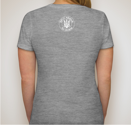 RPCV Alliance for Ukraine Fundraiser - unisex shirt design - back