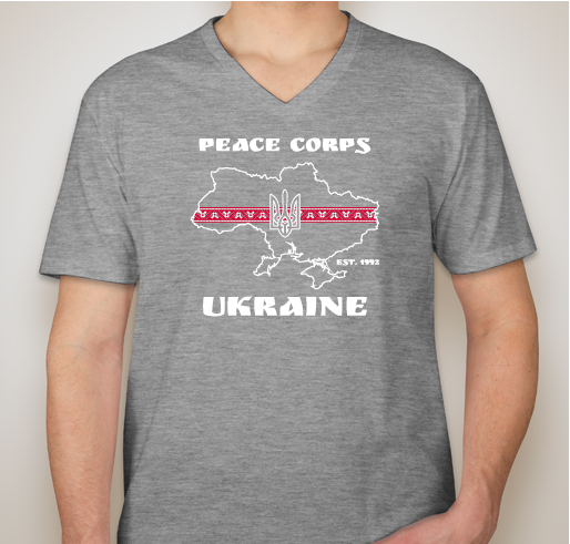 RPCV Alliance for Ukraine Fundraiser - unisex shirt design - front