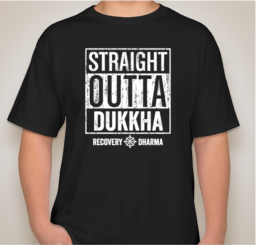 Lightweight Hoodies + Shirts [Outta Dukkha] Fundraiser - unisex shirt design - front