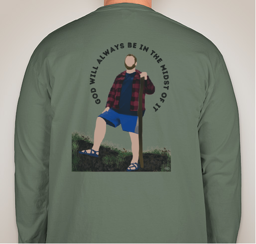 Bailey Lauret Memorial T-Shirt Fund Fundraiser - unisex shirt design - back