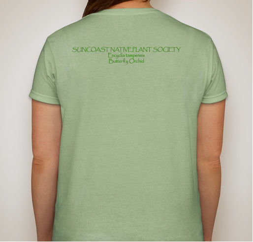 Suncoast Native Plant Society Fundraiser - unisex shirt design - back