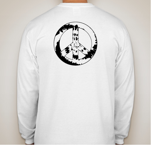 "BE KIND" T-Shirt & Hoodie for Mental Health Awareness. Fundraiser - unisex shirt design - back