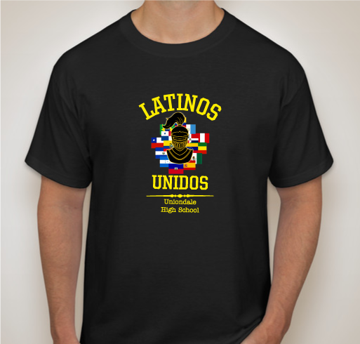 Latinos Unidos Swag Fundraiser - unisex shirt design - front