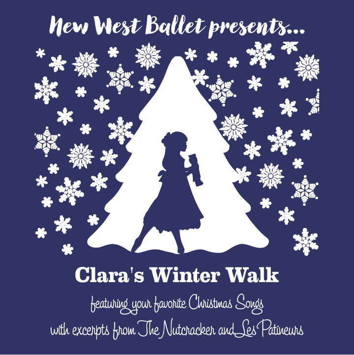 Clara's Winter Walk Garb shirt design - zoomed
