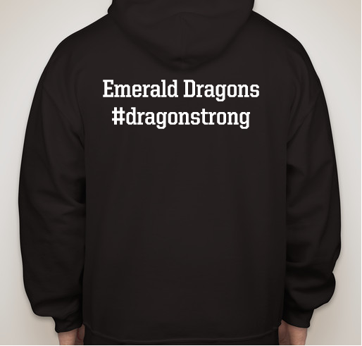 Dragon Hoodie Fundraiser - unisex shirt design - back