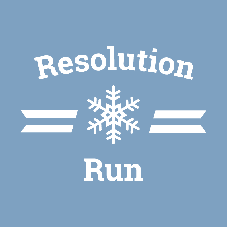 New Year's Resolution 5K Fundraiser T-Shirts shirt design - zoomed