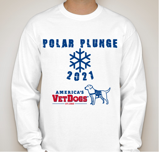 Vet Dogs 2021 Polar Plunge Fundraiser - unisex shirt design - front