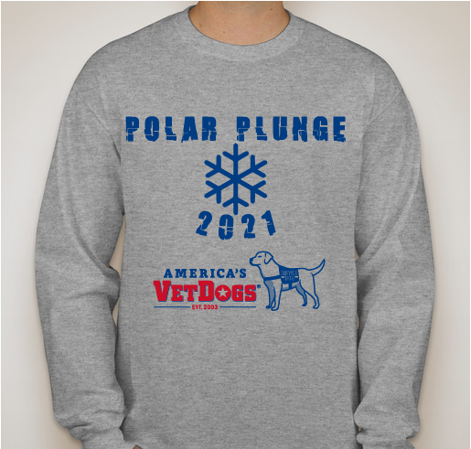Vet Dogs 2021 Polar Plunge Fundraiser - unisex shirt design - front
