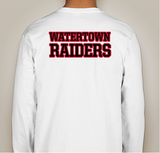 Raider Nation Shirts Fundraiser - unisex shirt design - back