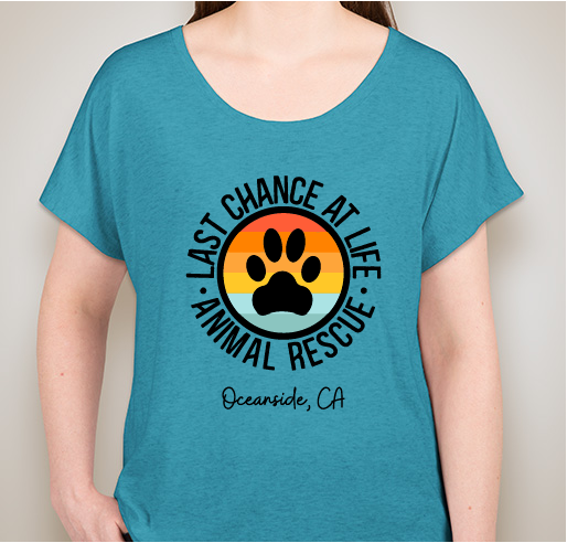 Last Chance at Life All Breed Animal Rescue Fundraiser - unisex shirt design - front