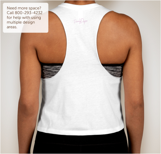 PurelyPope x National Black Women's Health Project Inc. Fundraiser - unisex shirt design - back
