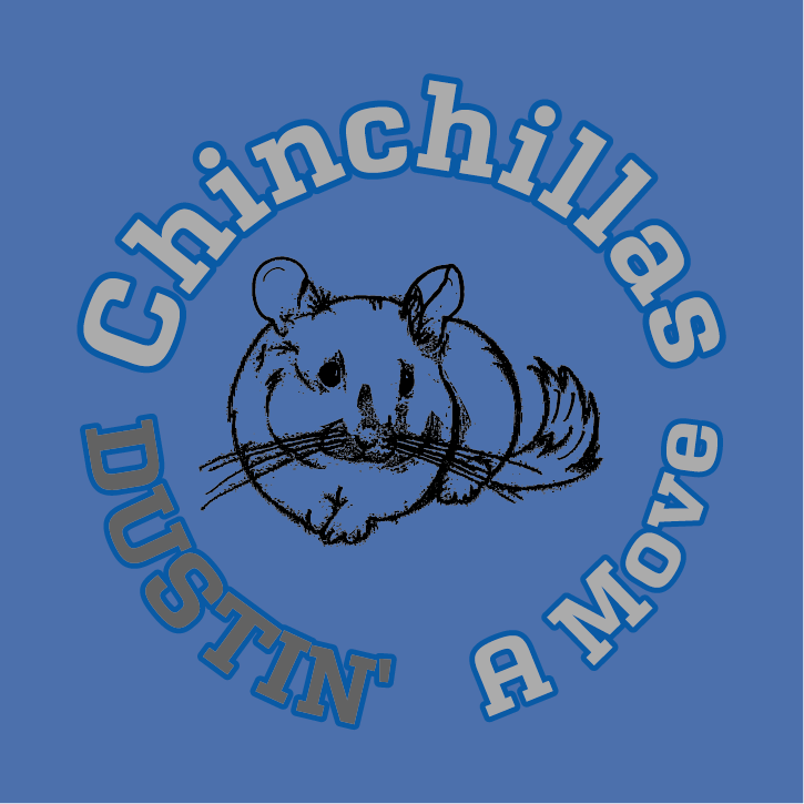Chinchilla Aid shirt design - zoomed