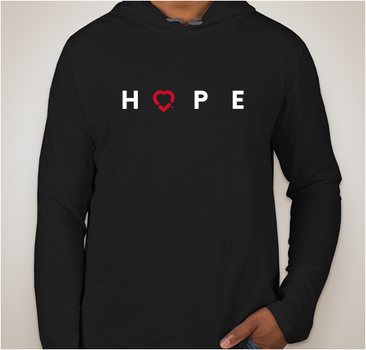 Heart Month 2021 - Hope Fundraiser - unisex shirt design - front