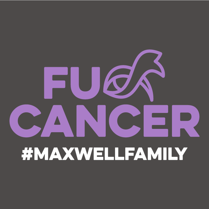 Rob Maxwell's Fight Against Cancer shirt design - zoomed