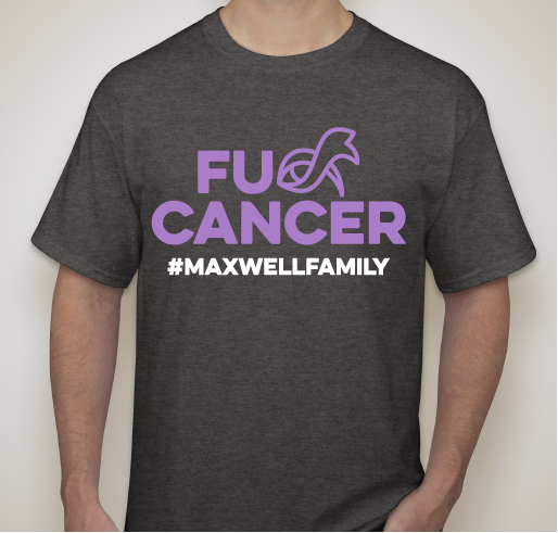 Rob Maxwell's Fight Against Cancer Fundraiser - unisex shirt design - front