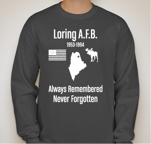 Loring remembered Fundraiser - unisex shirt design - front