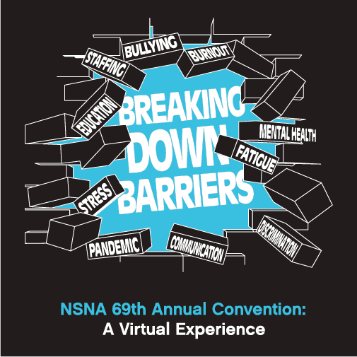 NSNA’s 69th Annual Convention – A Virtual Experience shirt design - zoomed