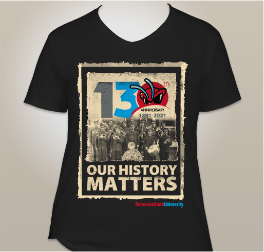 Historic Band Fundraiser to Benefit the DSU 130th Anniversary Celebration Fundraiser - unisex shirt design - front