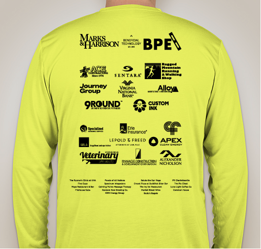 The Haven's Run for Home 2021 Apparel Fundraiser Fundraiser - unisex shirt design - back