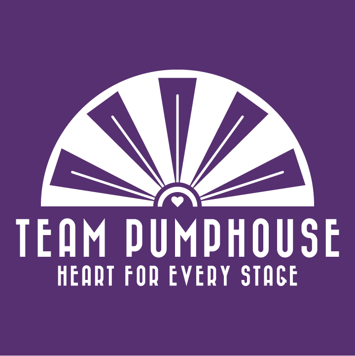 Support Team Pumphouse shirt design - zoomed