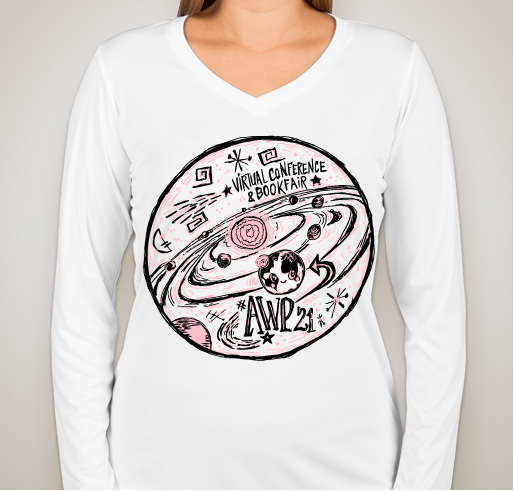 #AWP21 - Cosmosphere T-shirt Fundraiser - unisex shirt design - front