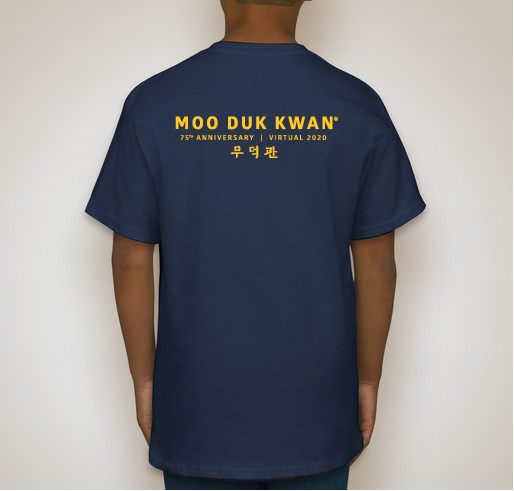 Moo Duk Kwan® 75th Anniversary Limited Edition Apparel Fundraiser - unisex shirt design - back